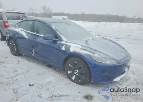 2024 Tesla Model 3 from USA, damaged, VIN 5YJ3E1EB2RF796232